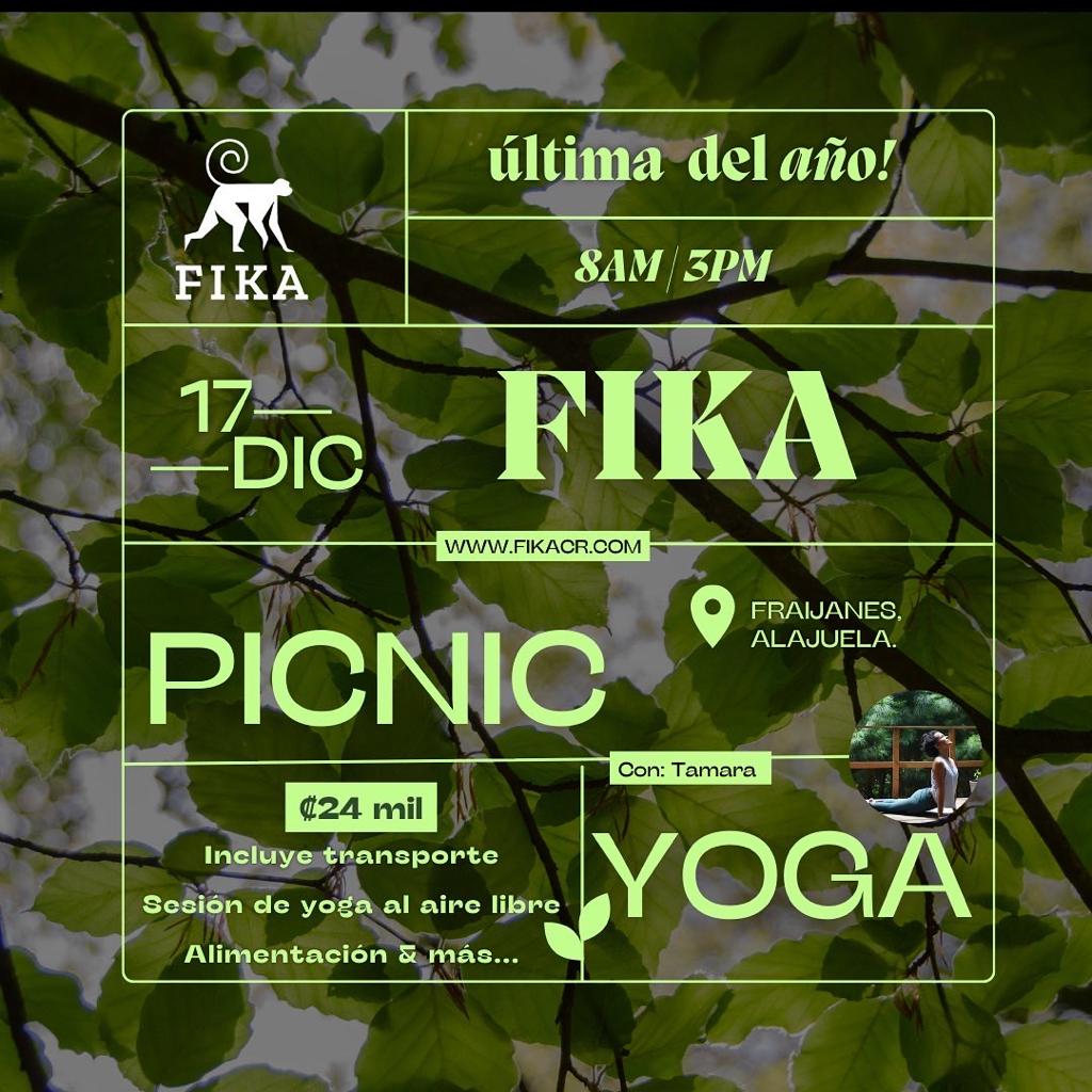 La primera del año | FIKA | picnic | yoga